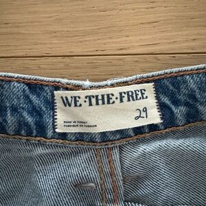 Free People barrel jeans size 29
